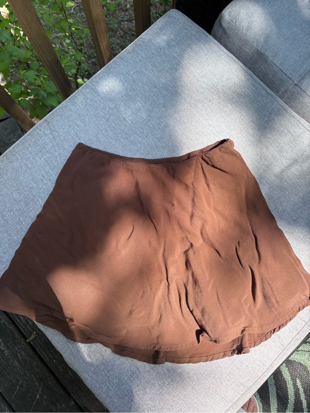 American Eagle Outfitters Brown Circle Skirt